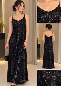 Sparkling Sequin Evening Gown