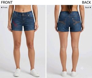 Vintage Y2K mid waist denim Shorts
