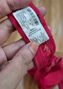 Red Lace Padded Bra shyla by pantaloons