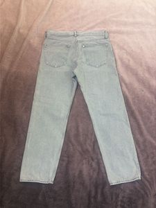 Grey Straight Leg Jeans