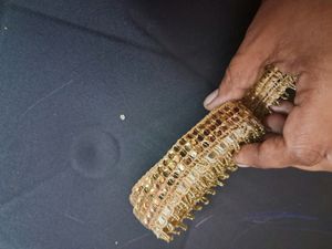 golden colour lace 75 inches