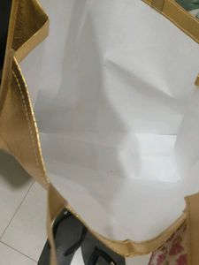 Elegant Stylish Gold Tote Bag