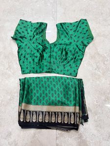 Daily Wear Saree with Blouse used but as new