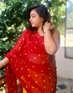 Georgette saree
