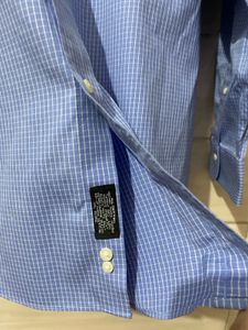 Imported Classic Blue Gingham Button-Down Shirt