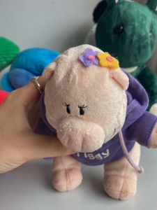 Cute Piggy Plush Toy with Hoodie