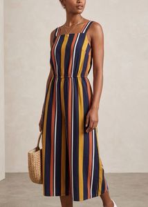 Striped Midi Dress