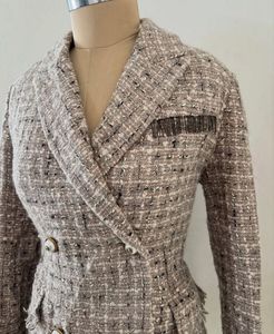 Tweed Blazer Dress