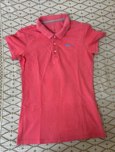 Nike Coral Performance Polo Shirt
