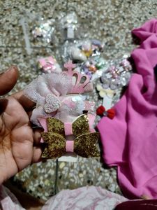 Sparkly Hair Clips Set