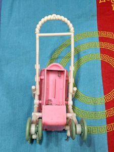 Pink Doll Stroller