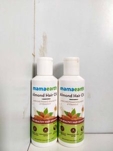 Free Mamaearth Almond Hair Oil