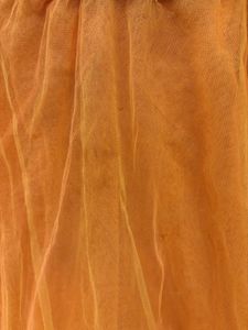 Sparkling Orange Party Dress