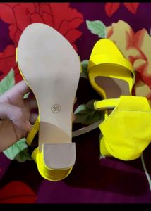 Yellow Heels So Beautiful Trending Collection