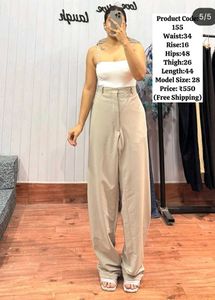 Elegant Beige Pants/trousers ✨❤️