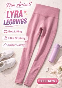 Lyra Leggings - Butt Lifting &amp; Comfy