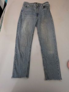 High Waisted Wide Leg Jeans