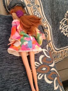 Cute Fashion Doll with Colorful Dress