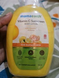 Mamaearth Vitamin C Sunscreen Body Lotion