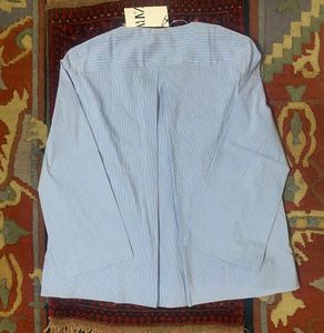 Zara Striped Blouson Top with tag
