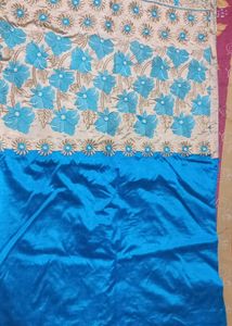 Embroidered Wedding Or Party Wear Saree