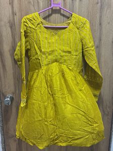 Vibrant Yellow Kurta