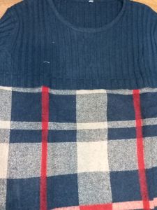 Blue Warm Short Dress100
