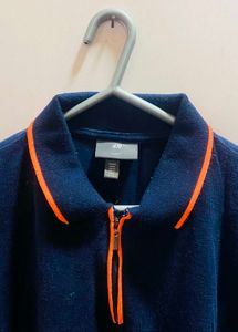 H&amp;M Men's Navy Blue and Lacoste Tshirt Combo