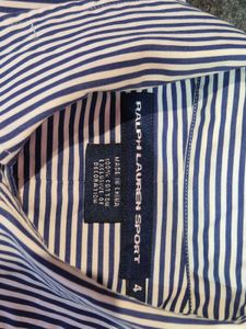 ​Ralph Lauren Blue Label Women’s Striped Fitted Sh