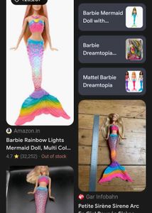 Mermaid Barbie Doll