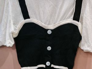 Chic Two-Piece Look Top