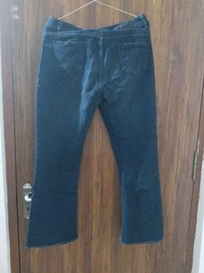 Flared Dark Wash Jeans