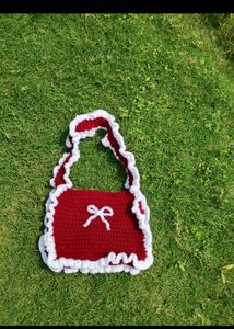 crochet bow bag