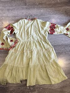 Bohemian Embroidered Gown