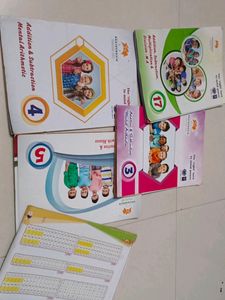 Set  5 Books Of BRAINOBRAIN ( Level 3,4,5,6,17