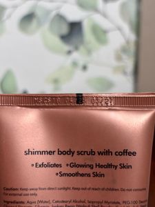 MCaffeine Shimmer Body Scrub NEW