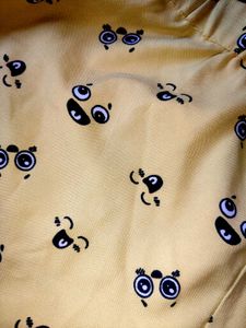 Cute Yellow Pajama Shorts