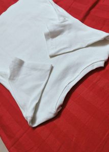 Classic White Crew Neck T-Shirt