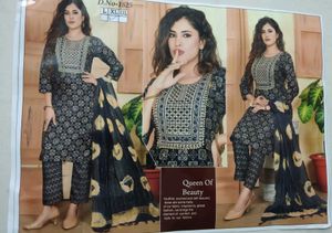 Kurti Nd 3pic Set