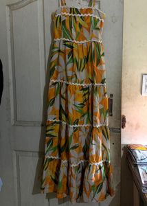 Bohemian Floral Tiered Maxi Dress