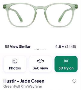 Lenskart Frame Hustlr -Gade Green
