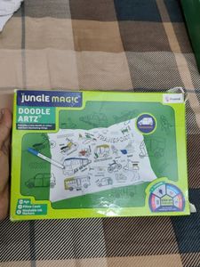 Jungle Magic Doodle Art