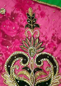 Embroidered Lehenga Choli Skirt Saree