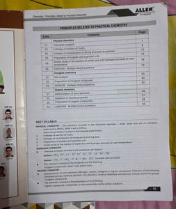 Allen Chemistry Books for NEET-UG