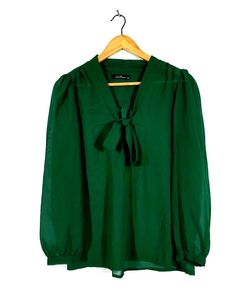 Dark Green Top Women's