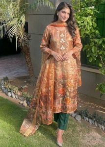 New Elegant Printed Kurta Set