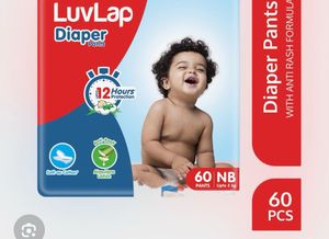 Combo of 2 LuvLap Diaper Pants - Soft &amp; Rash Free