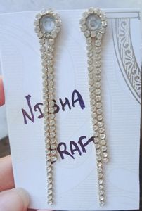 Rhinestone Dangle Earrings