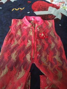 Pink Anarkali Gown Dress, With Jacket