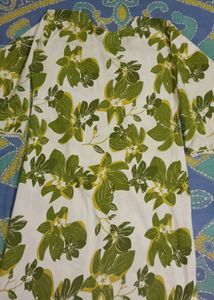 Floral Print green Kurta
